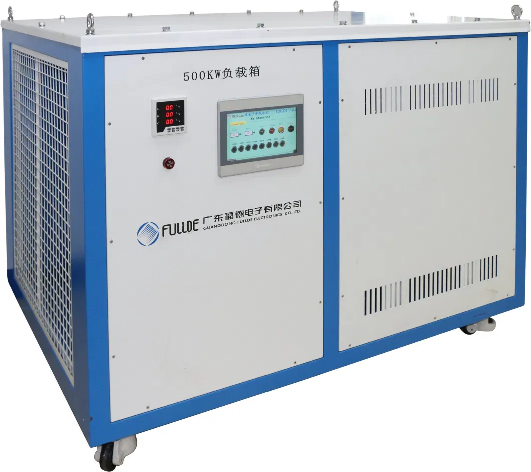 AC/DC Air Cooled Manual/Auto Control IP23 Continuous Duty Cycle Data Center 6kw Resistive Rack Mounted Load Bank