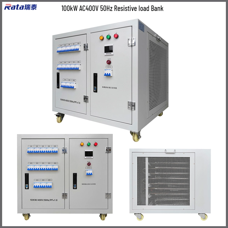 300kw 3 Phase Air Cooled AC Resistive Load Bank for Generator Test