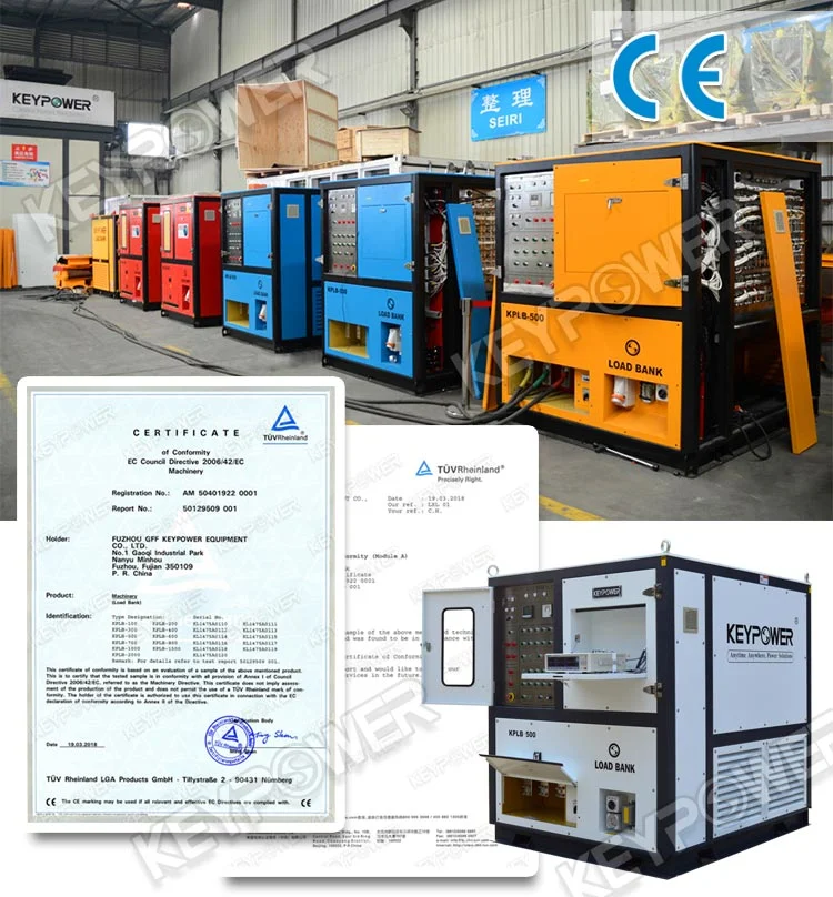 100kw AC Resistive Load Bank, Generator Test Equipment, 110-480V