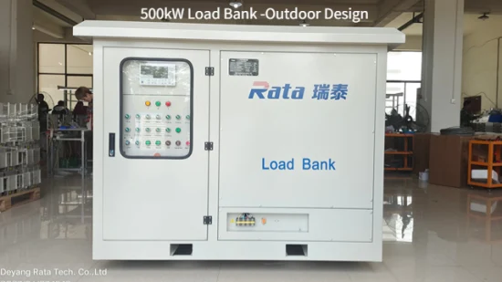 500kw Outdoor Design AC Dummy Resistor Genset Generator Testing Resistive Automatic Control Load Bank