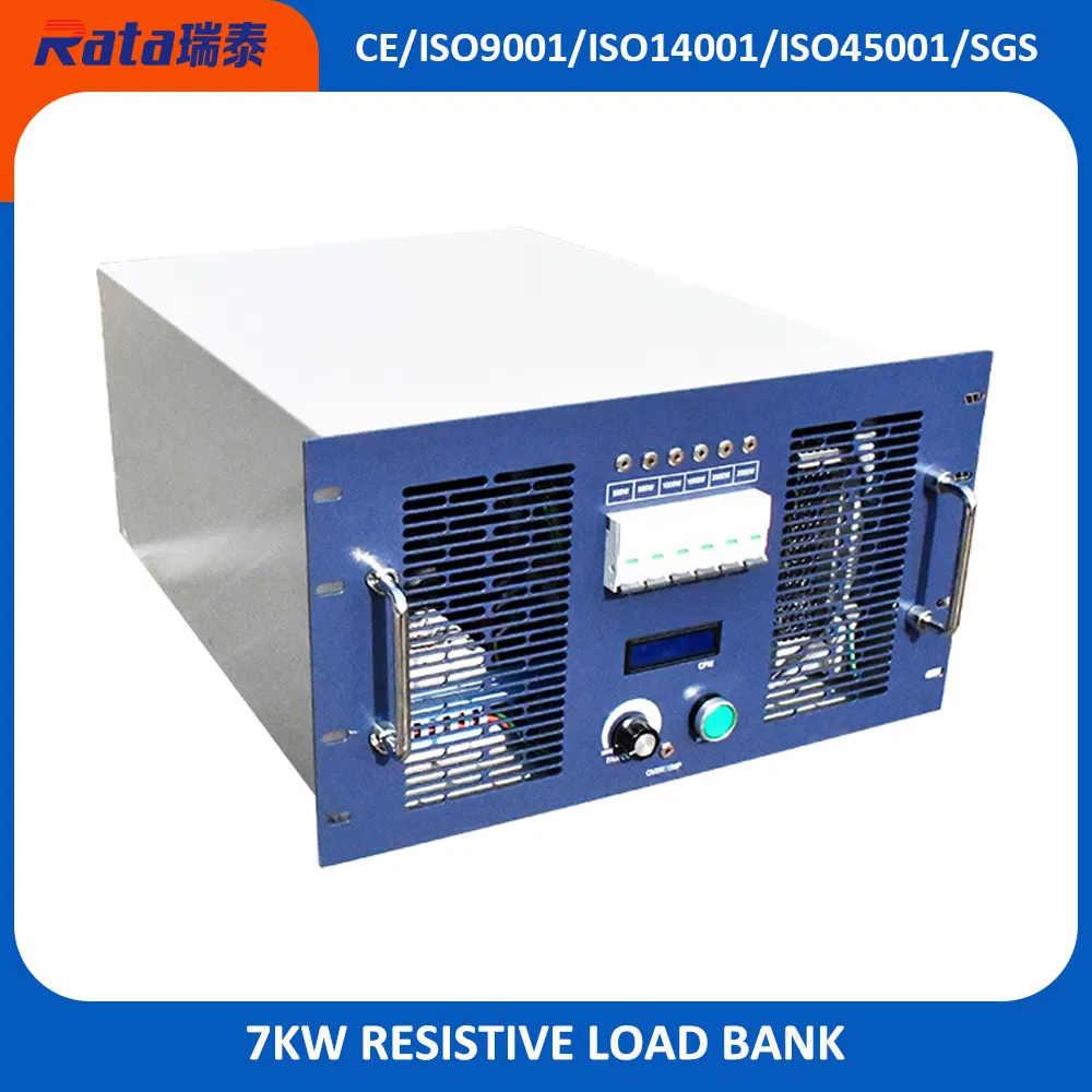7kw AC/DC Dummy Resistive Rack Mounted Load Bank