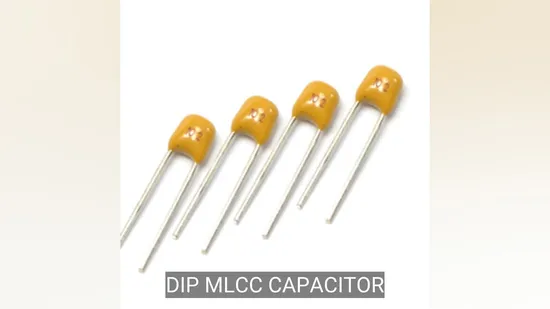 25V Radial Multi Layer Ceramic Capacitor (TMCC03 Mono capacitor)