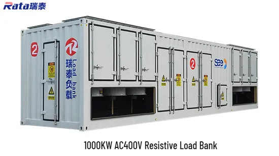 5000kw/5MW AC 3 Phase Air Cooled Generator Testing Resistive Load Bank for Sale 