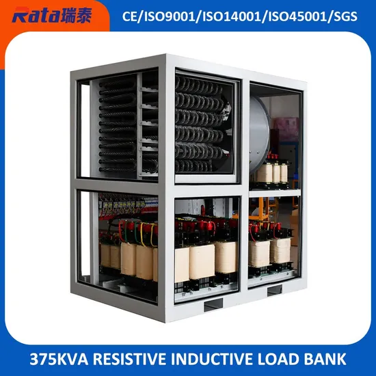 300kw AC Air Cooled Dry Type Resistive Inductive Load Bank Power Adjustable 