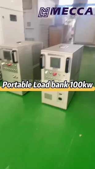 100kw 200kw Portable Resistive Inductive AC Dummy Load Bank for Generator Testing 3 Phase 400V 415V 50Hz 
