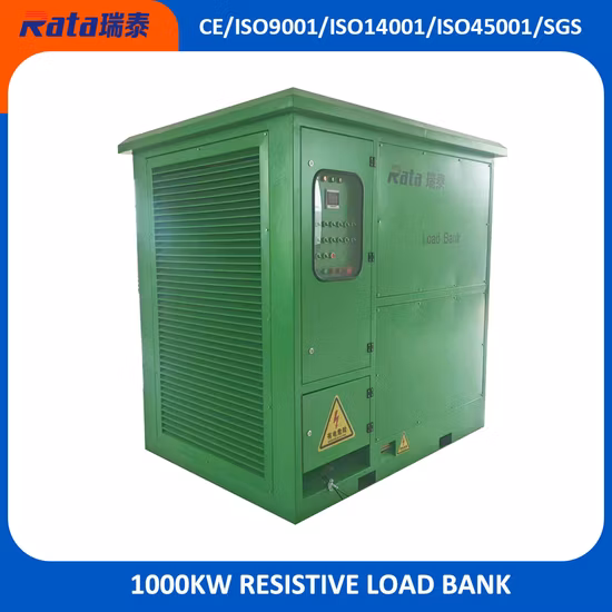 1000kw AC Dummy Air Cooling Resistive Generator Load Test Load Bank