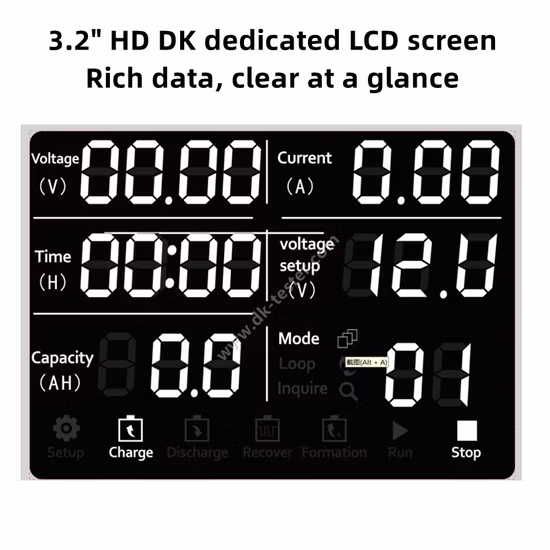 6V 8V 12V Lead Acid Storage Battery Testing Charger Discharger